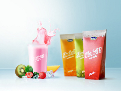 ShakeIt! Milkshake packaging design