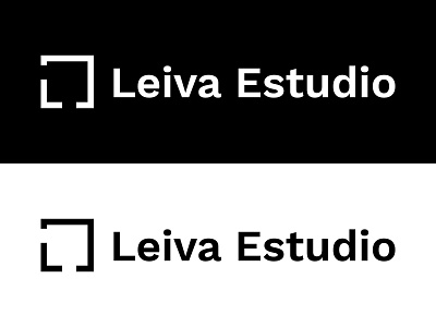 Leiva Estudio - Brand Identity architecture logo minimalist