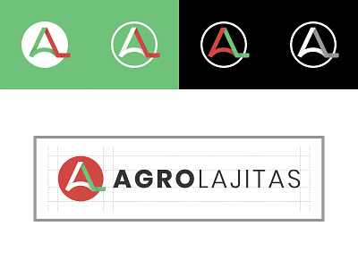 AgroLajitas - Brand Identity agriculture logo material