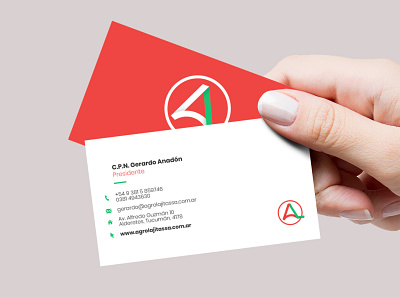 AgroLajitas - Brand Identity agriculture business cards logo material