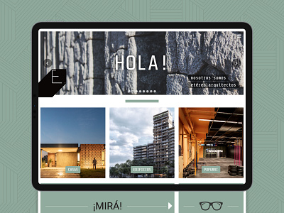 Etéreo Arquitectos - Web Design architecture flat design web design wordpress