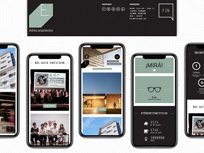 Etéreo Arquitectos - Web Design