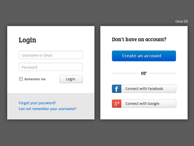 Sign in bootstrap login modal sig in sign up