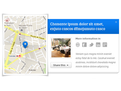 New Place Tag card google maps interactive mad video map marker place placemark profile video