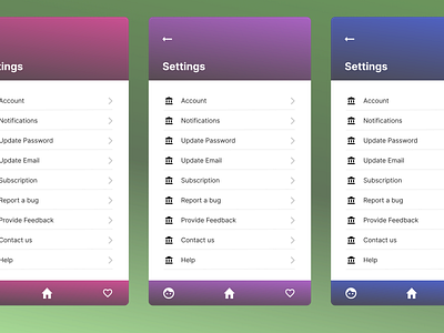 Daily UI #7 - Settings Page app australia challenge dailyui design settings settingspage ui userexperience userinterface ux