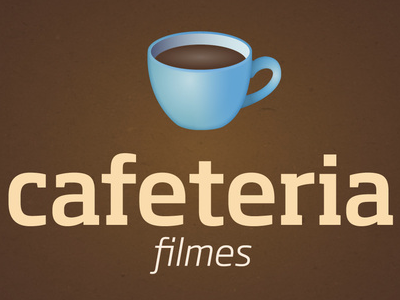 Cafeteria Filmes branding coffee films logo movies shooting