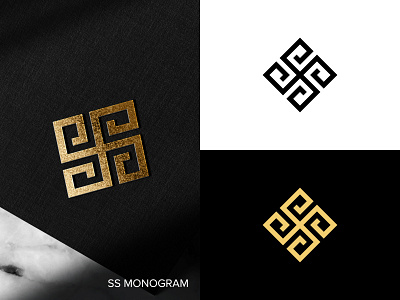 SS Logo app branding icon identity initial letter ss logo letter ss logo logomark logotype luxury branding minimal modern logo monogram monogram logo monoline ss ss logo ss monogram sss typography vector