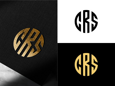 CRS Monogram | Letter mark logo | icon design