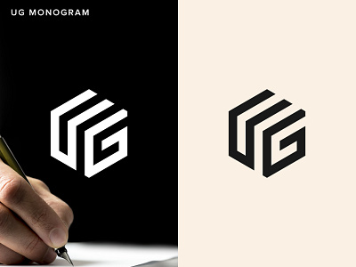 UG Monogram brand brand design brand identity branding clean design flat font icon initial logo letter ug logo logo logodesign logotype minimal minimalist logo monogram typography ug ug monogram