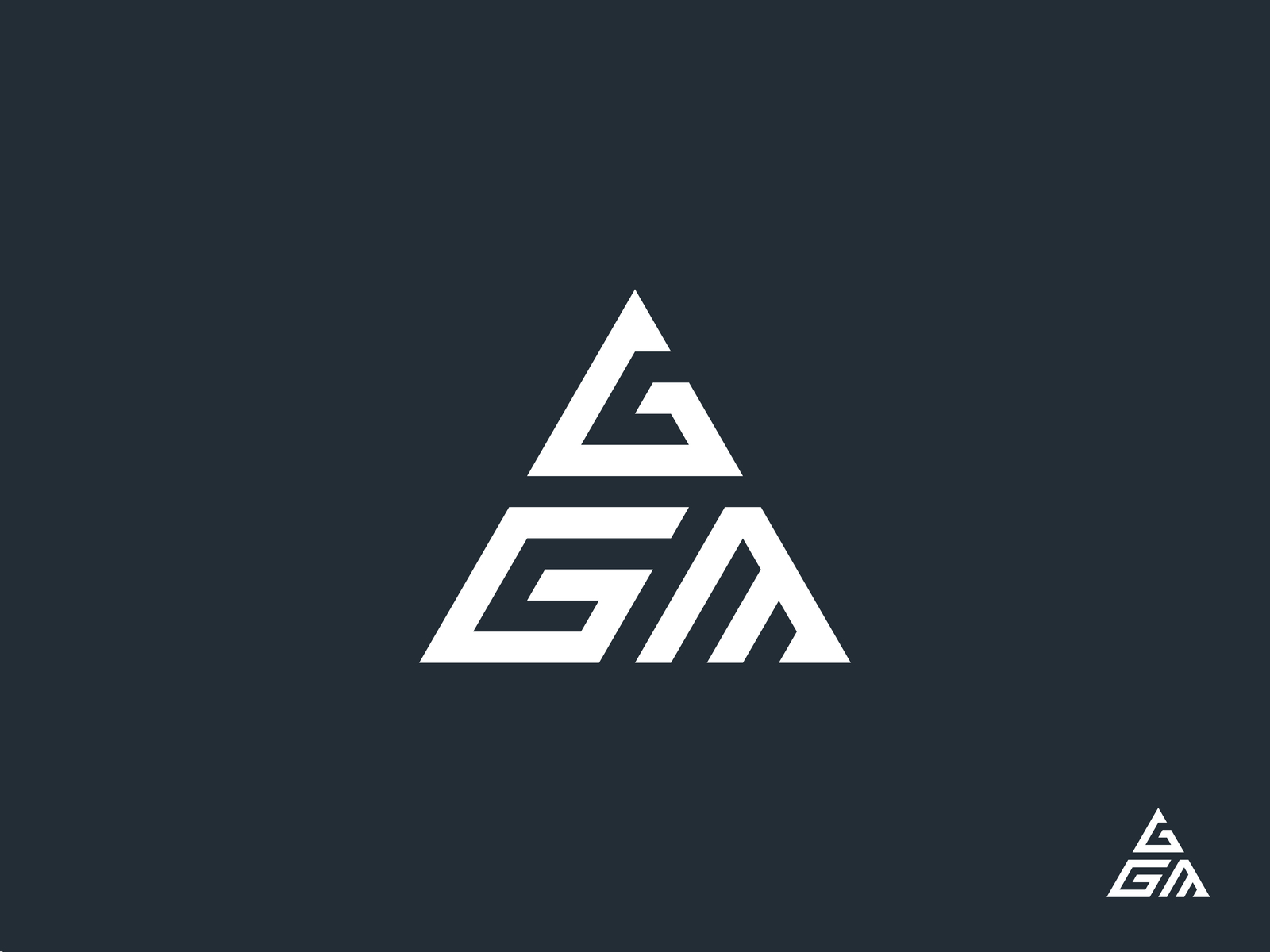 GGM Logo by Sabuj Ali on Dribbble