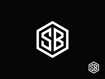 Letter SB Monogram b branding icon identity letter letter sb logo logo mark logotype mark monogram s sb logo symbol typography vector