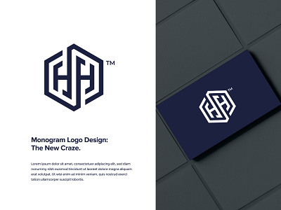 HH Monogram | | Logo Design | Branding