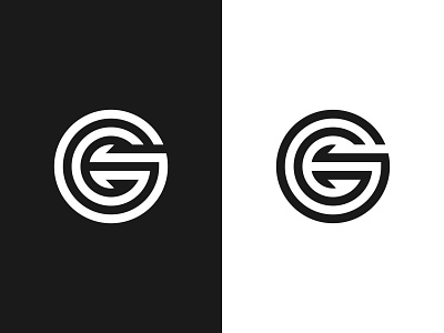 Letter G Arrow logo