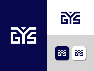 GYS Logo app brand brand design clean concept gys logo gys monogram idea logo logo design logo designer logoawesome logotype minimal symbol symbol designer web