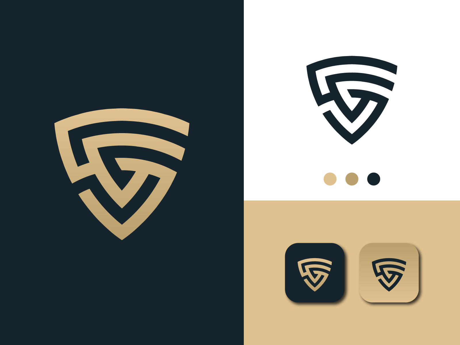 GM Monogram by Sabuj Ali on Dribbble