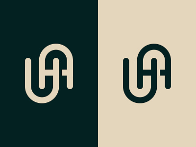 UA Monogram a logo branding branding agency branding concept concept designer graphic design icon identity logo design mark monogram monoline symbol symbol design trends typography u logo ua logo ua monogram