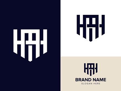 HM Logo brand and identity brand design brand designer branding branding agency clean concept hand drawn hand lettering hm monogram logo logo design monogram monoline symbol typogaphy typography logo vector