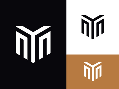 NYN Logo branding branding design clean concept flat graphic designer icon identity initial letter logo initial logo letter logo logo designer minimal minimal logo modern monogram vector