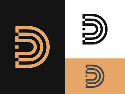 Letter D Logo australia brand design branding canada d europe icon letter logo logo logo design logo designer logotype modern d logo monogram monoline typography uk usa
