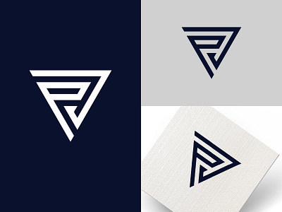 PJ Logo art brand design brand identity branding creative illustrator j letter logo logotype mark monogram monoline p pj logo pj monogram trends triangle typography vector
