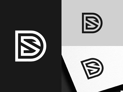 DS Logo brand design brand designer brand identity design branding branding concept ds ds logo ds monogram europe icon letter ds logo logo design logotype mark monogram s typography usa