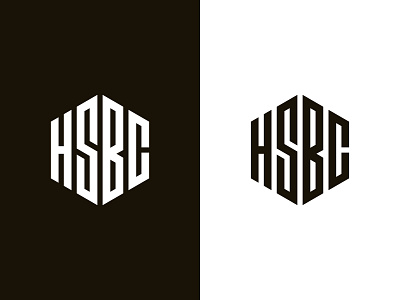 HSBC Monogram australia brand design brand identity branding design europe hsbc hsbc logo hsbc monogram icon identity design letter logo logo logo design logotype london new york typedesign typography usa