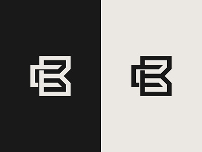 CB Monogram b brand design branding c cb initial logo cb logo cb monogram icon initial logo logo design logotype mark monogram monoline typography vector