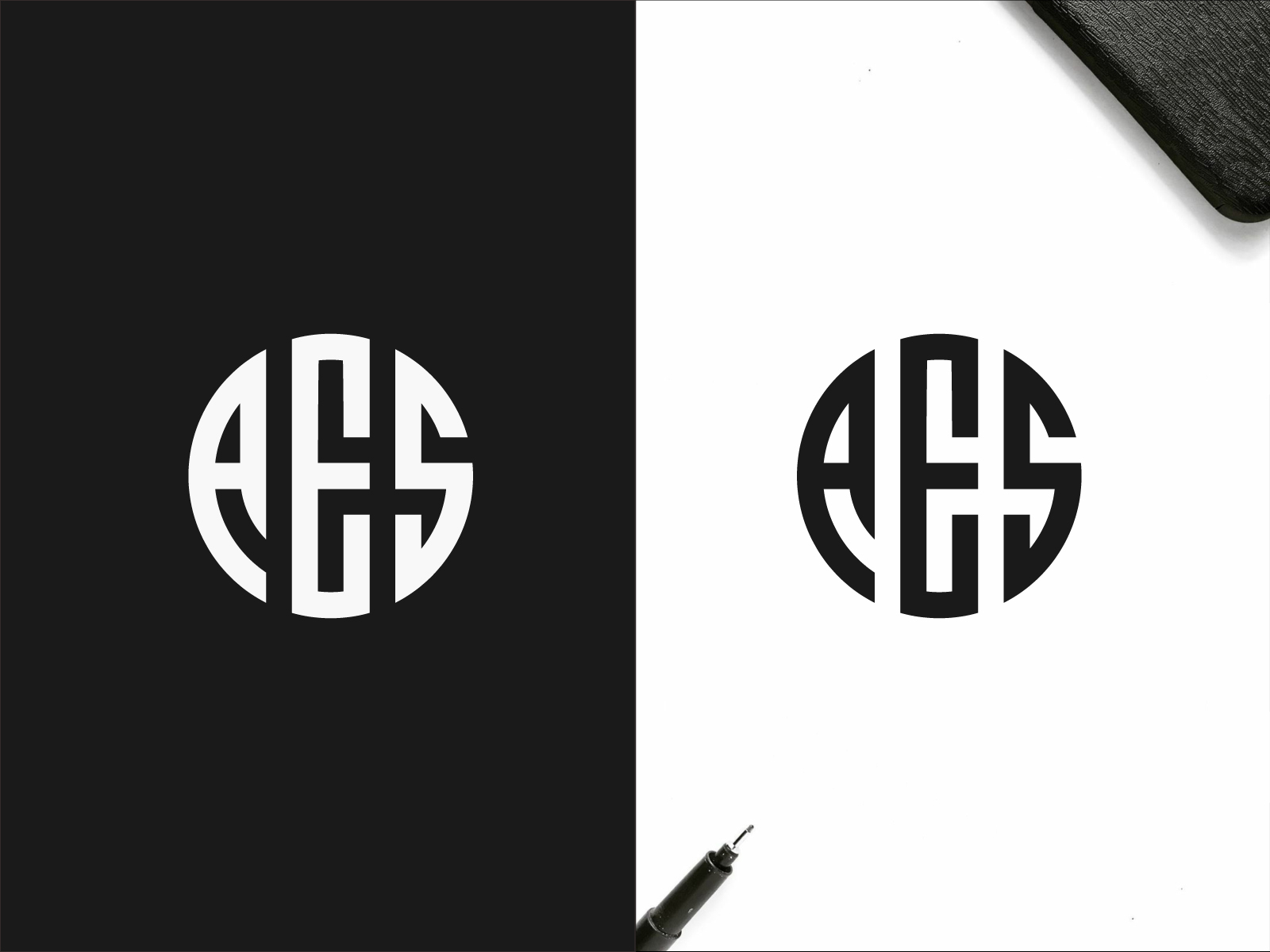 AES Monogram / Letter Logo by Sabuj Ali on Dribbble