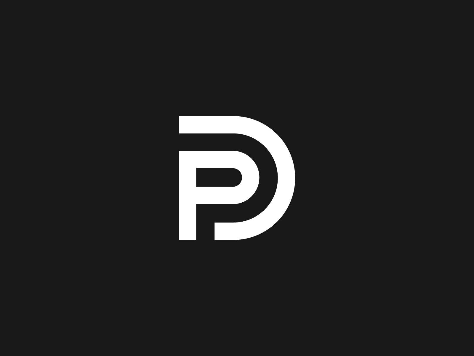 PD Monogram / DP Monogram { For Sell } by Sabuj Ali on Dribbble