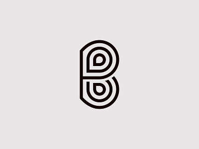 Letter B Logo b b icon b letter b logo b mark b monogram b symbol brand design branding identity letter b logo lettering lettermark logo logo design logomark modern logo monogram simple logo type art