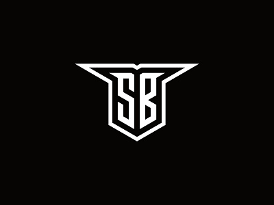 SB Monogram b brand agency brand design branding bs bs logo bs monogram icon identity logo logo design logotype mark monogram s sb sb logo sb monogram shield typography