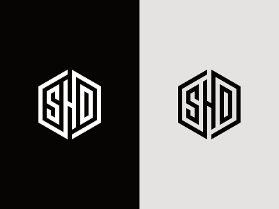 SHD Monogram brand design brand identity branding dhs monogram identity identity design initial logo lettermark logo logo design logotype monogram sdh monogram shd logo simple sketch typography