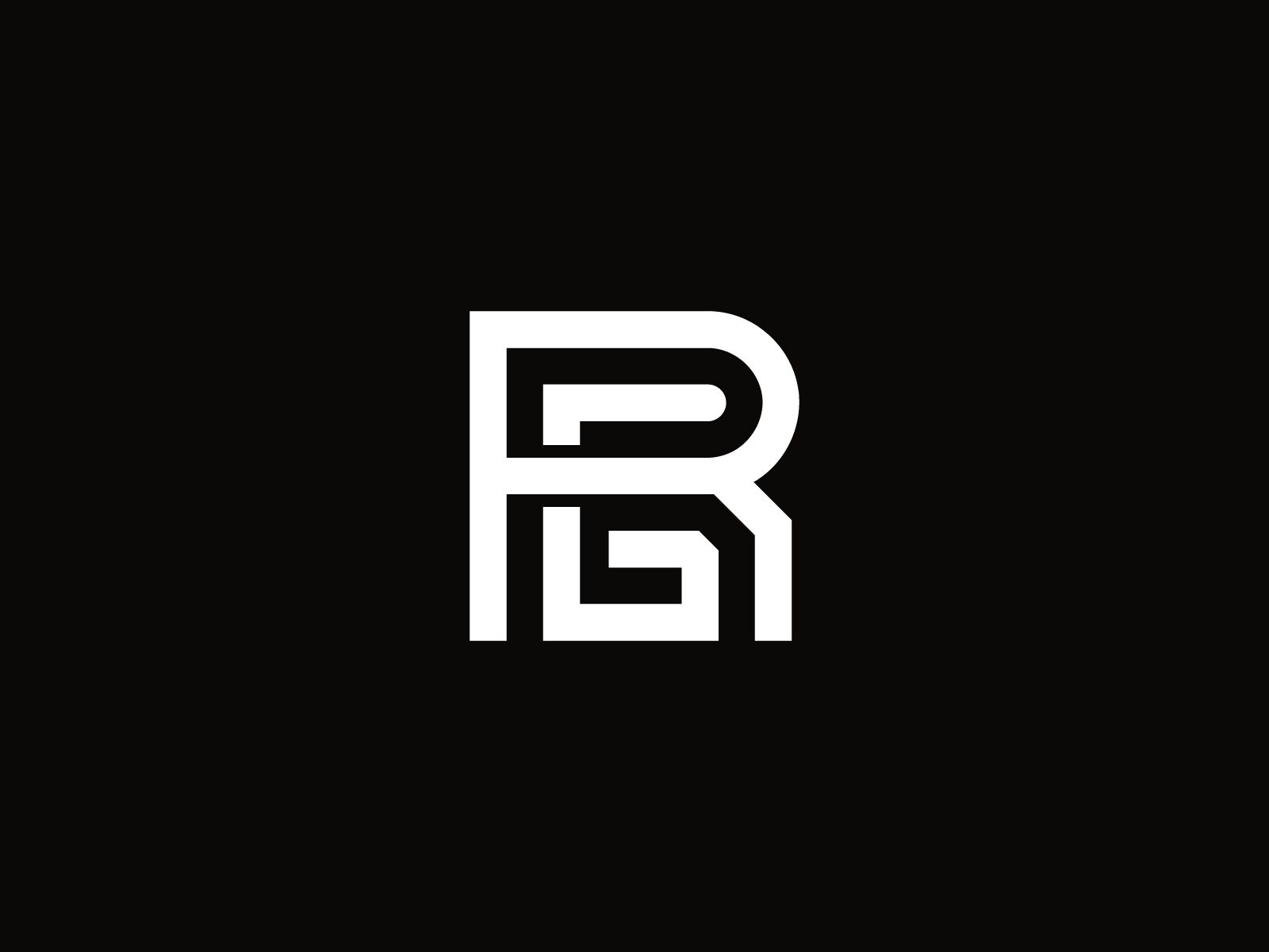 Letter RG Logo by Sabuj Ali on Dribbble