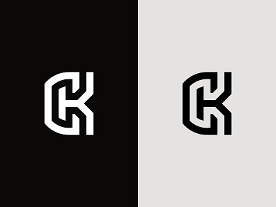 CK Monogram Logo brand design branding ck logo ck monogram concept creative kc kc logo kc monogram letter c logo letter ck logo letter k logo letter logo lettermark logo logo design logotype monogram typography