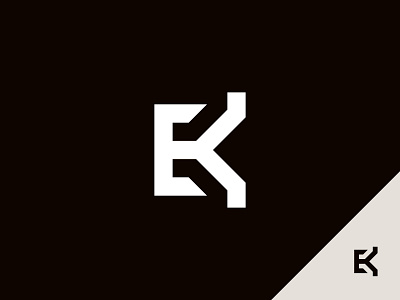 Letter EK Logo { For Sell }