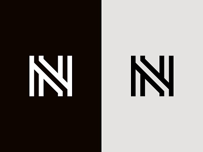 Modern Letter N Logo