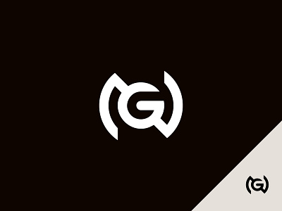 Letter NG Logo or Letter GN Logo