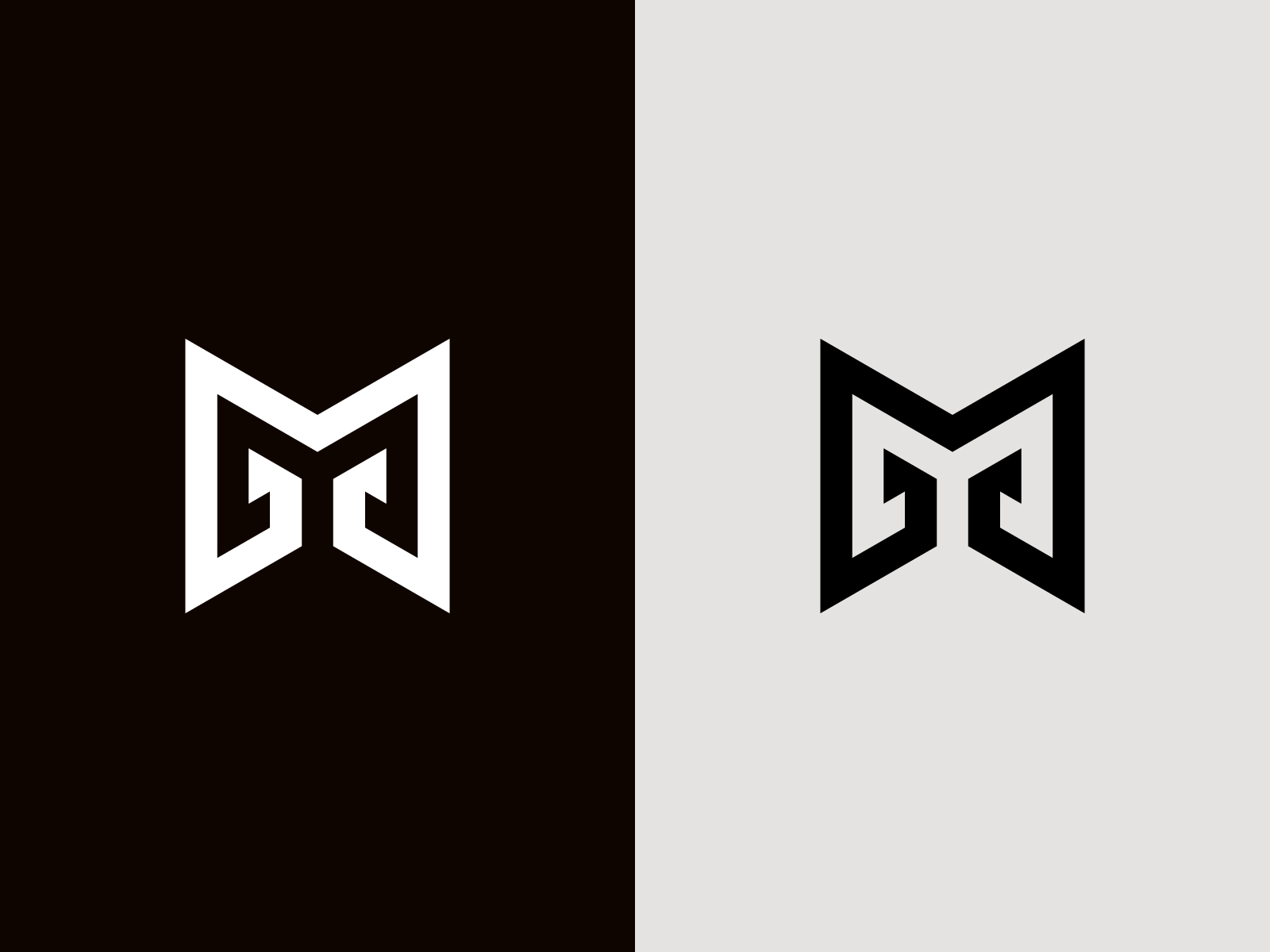 GM Monogram by Sabuj Ali on Dribbble