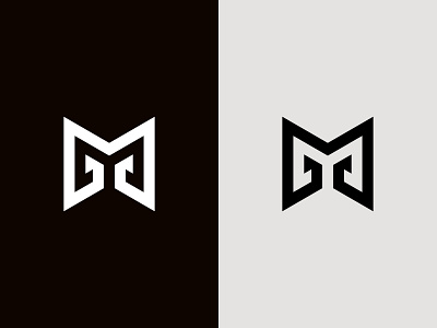 Mg Or Gm Monogram Logo