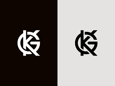 Letter GK Logo