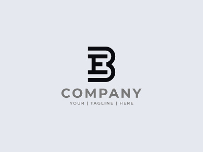 Letter EB Monogram Logo