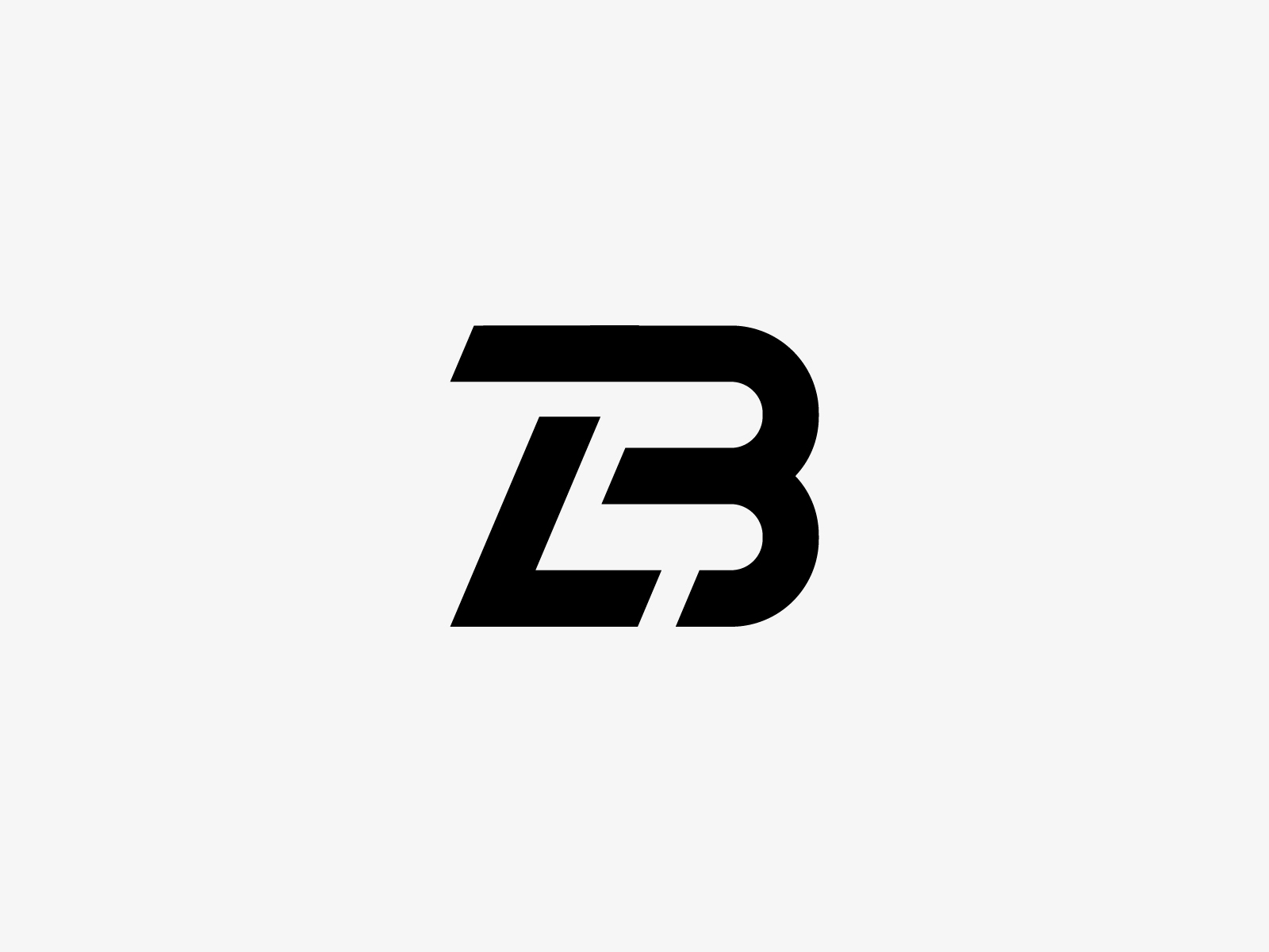 Letter LB / BL Logo { For Sell } by Sabuj Ali on Dribbble