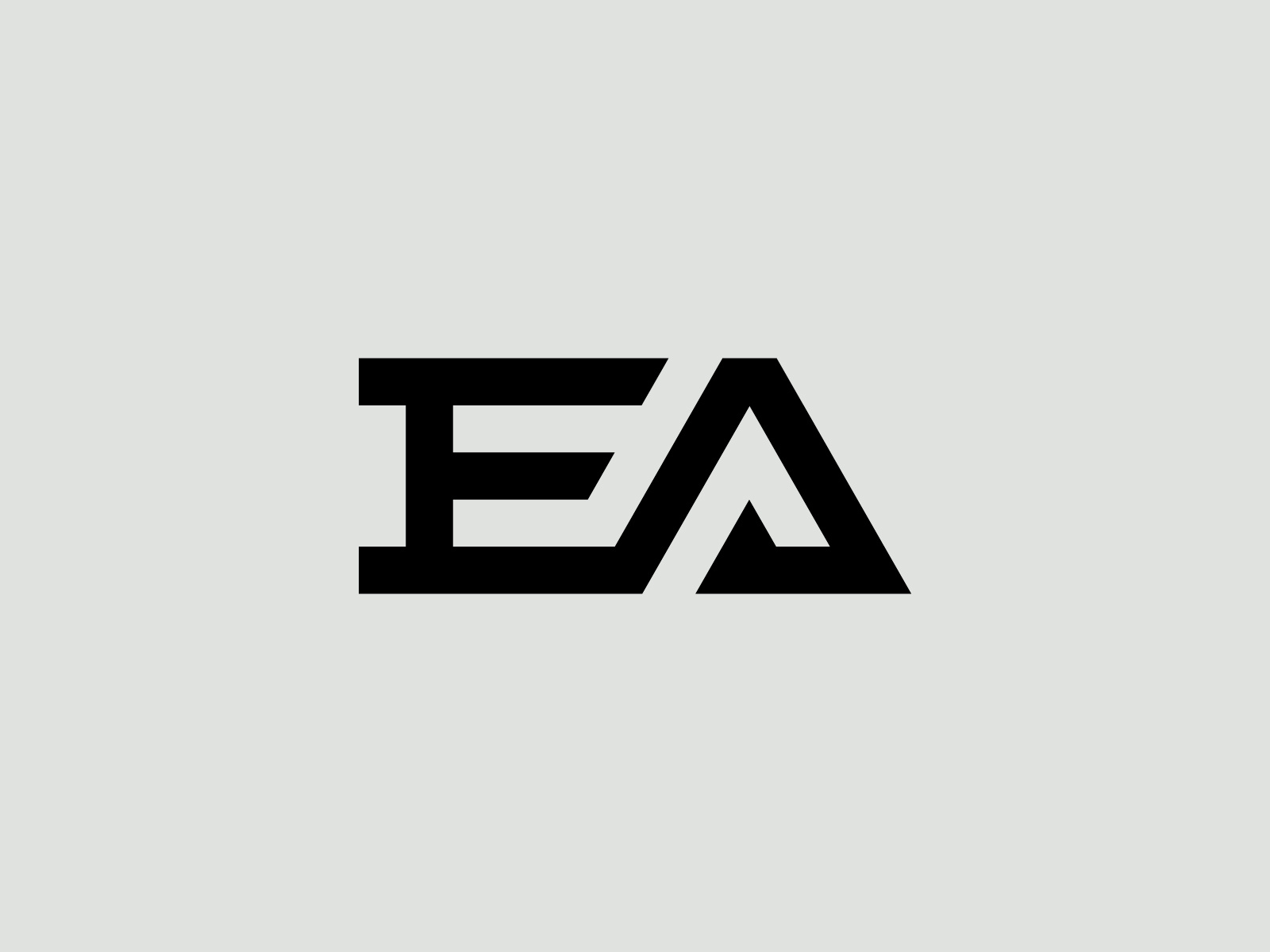 Letter EA Logo { For Sell } by Sabuj Ali on Dribbble