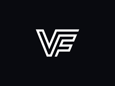 Letter VF Logo brand design branding brandmark fv logo fv monogram icon identity letter fv logo letter vf logo logo logo design logomark logotype mark monogram typography vector art vf vf logo vf monogram