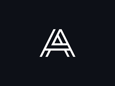 AL or LA Monogram by Sabuj Ali on Dribbble