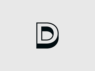 D brand design branding d d icon d logo d mark d monogram design icon identity letter d letter d logo logo logo design logotype mark minimal monogram simple typography