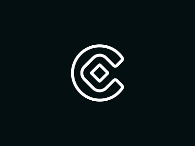 Letter C Diamond Logo