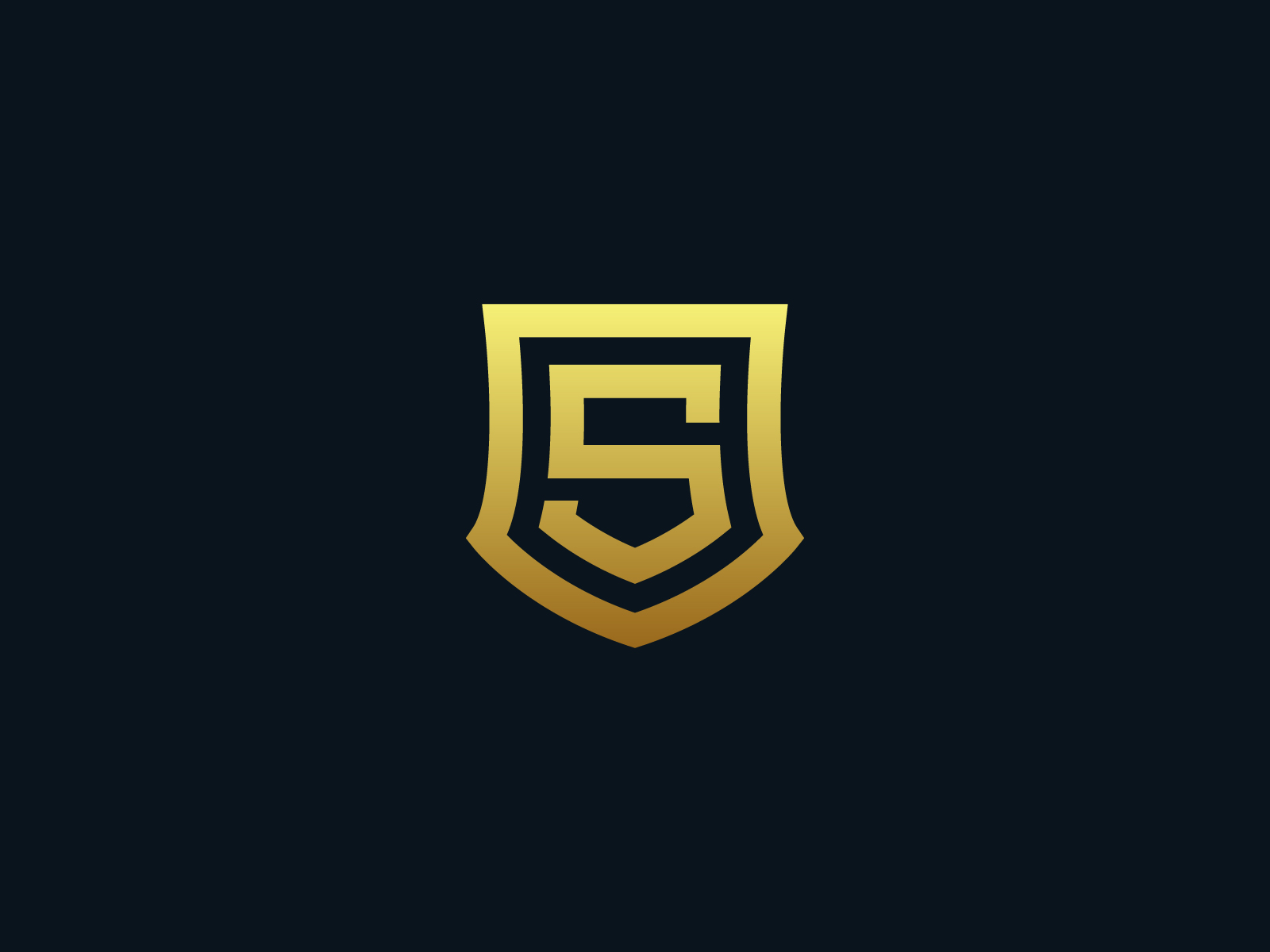 Letter S Shield Logo by Sabuj Ali on Dribbble