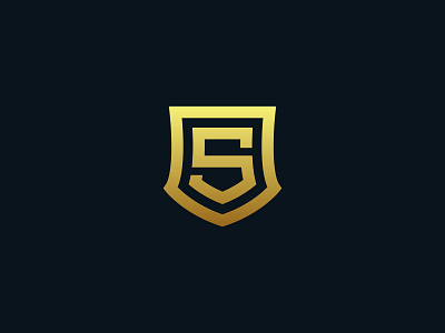 Letter S Shield Logo