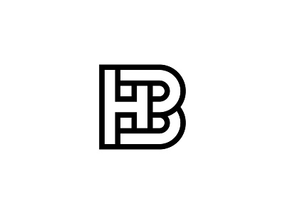 HB BH Logo bh bh logo bh monogram brand design branding concept creative monogram hb hb monogram identity letter hb logo lettermark logo logo design logotype minimal monogram typography